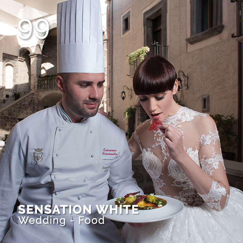 Glamour Affair Vision N.1 | 2019-01 - SENSATION WHITE Wedding - Food - pag. 99