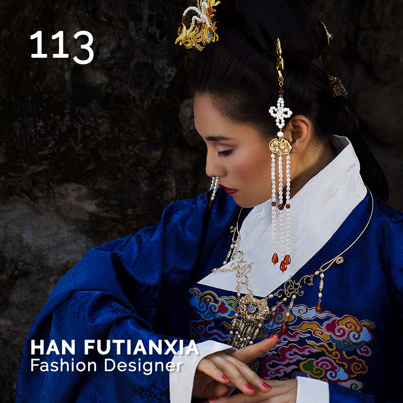 Glamour Affair Vision N.1 | 2019-01 - HAN FUTIANXIA Fashion Designer - pag. 113