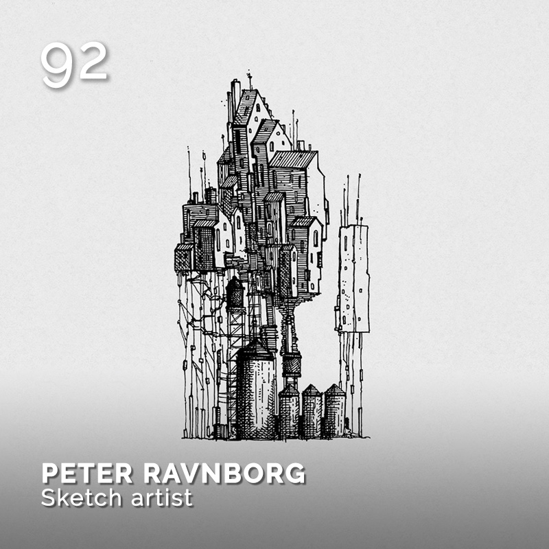 Glamour Affair Vision N.4 | 2019-07.08 - PETER RAVNBORG Sketch artist - pag. 92