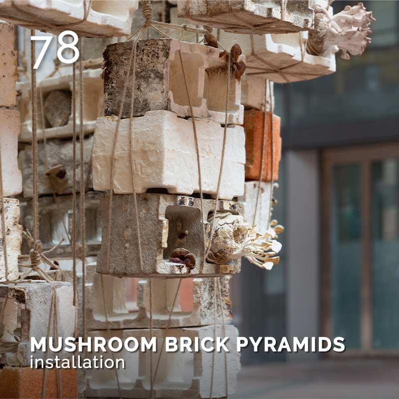 Glamour Affair Vision N. 27 | 2023-05.06 - MUSHROOM BRICK PYRAMIDS installation – pag. 78