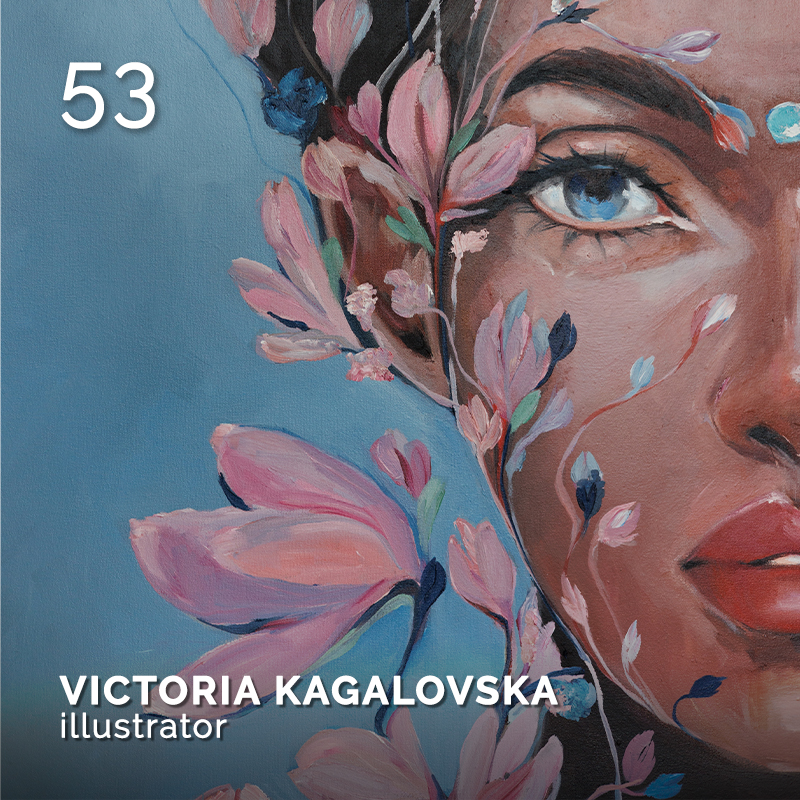 Glamour Affair Vision N. 28 | 2023-07.08 - VICTORIA KAGALOVSKA illustrator – pag. 53