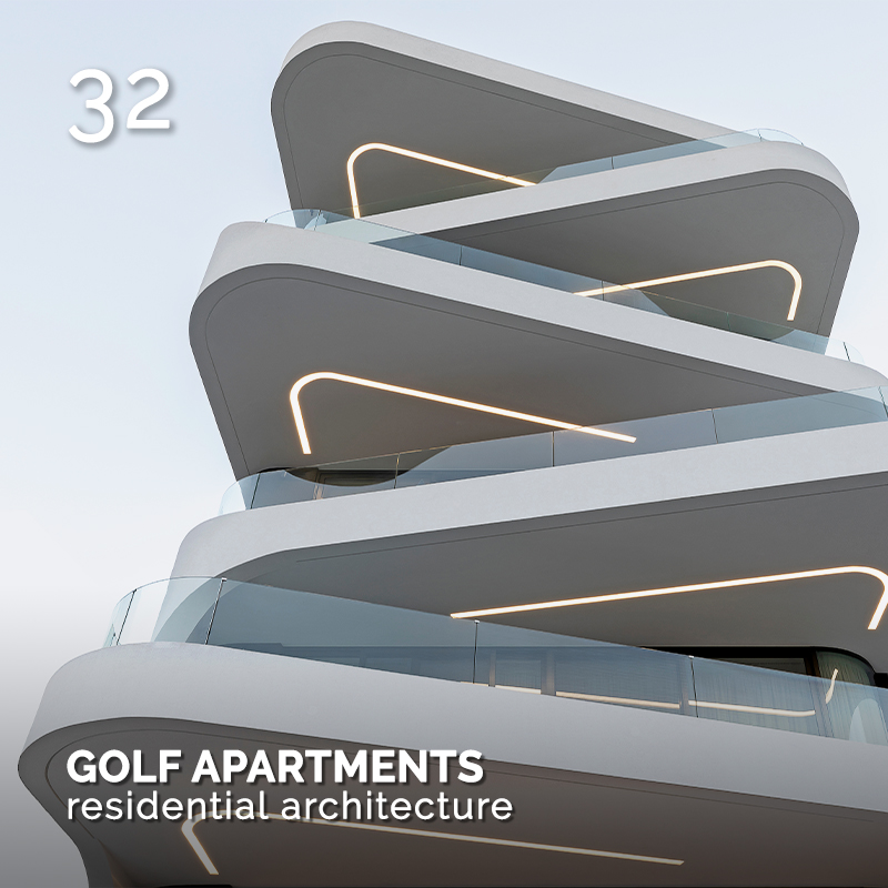Glamour Affair Vision N. 29 | 2023-09.10 - GOLF APARTMENTS residential architecture – pag. 32