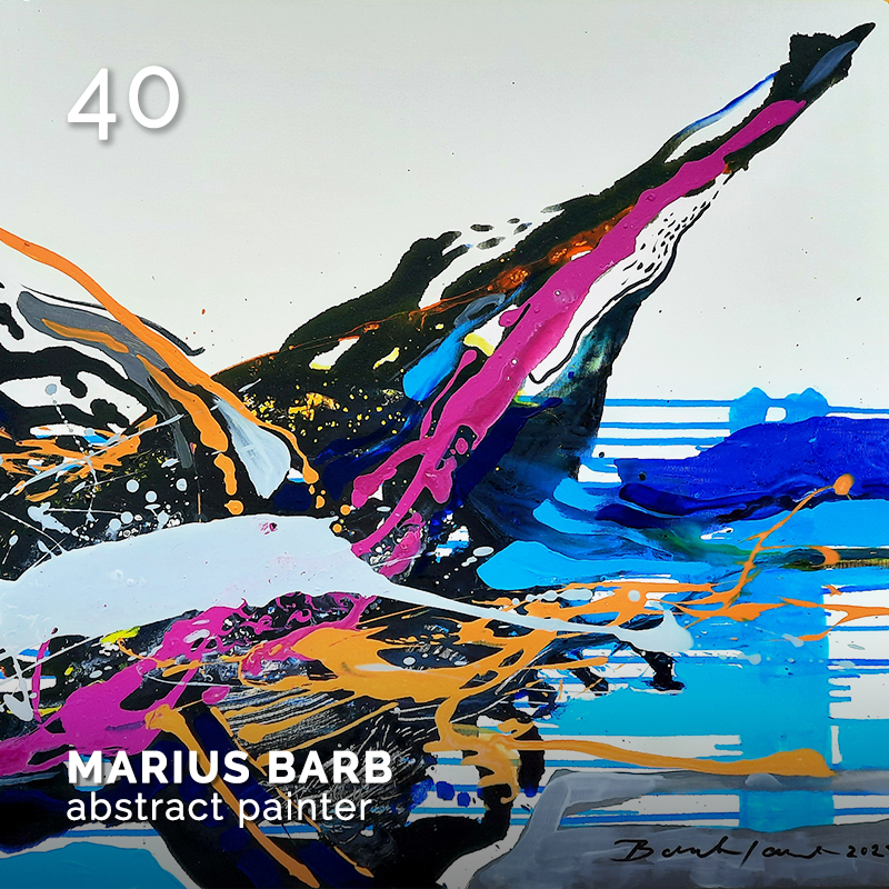 Glamour Affair Vision N. 29 | 2023-09.10 - MARIUS BARB abstract painter – pag. 40