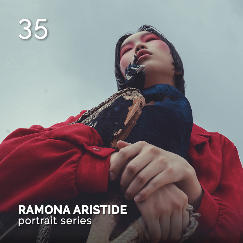 Glamour Affair Vision N. 30 | 2023-11.12 - RAMONA ARISTIDE portrait series – pag. 35 